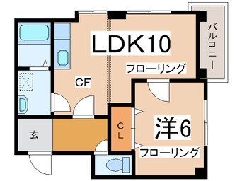 間取図 アーバンシティ　ルピック