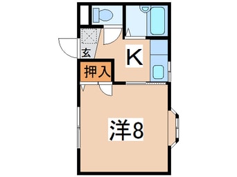 間取図 コンフォール５