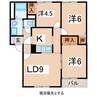ルミエール春日Ｃ 3LDKの間取り