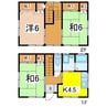 萬世ハイツ 3Kの間取り