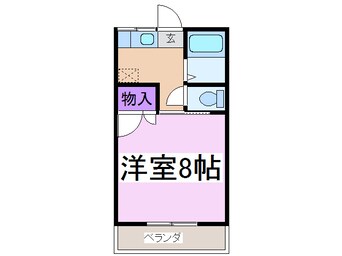 間取図 コーポいずみ