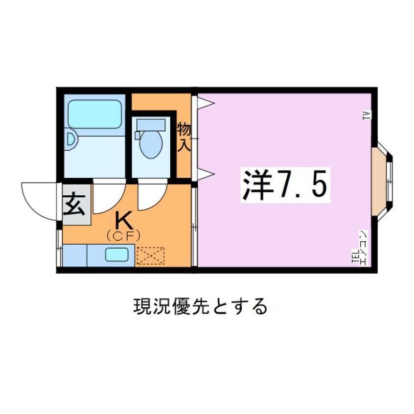 間取図 ファンタジーハイツ