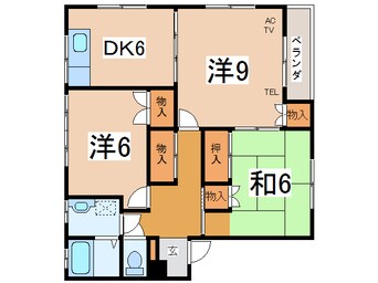 間取図 メゾン春日