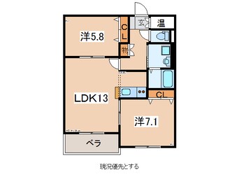 間取図 アリビオ22ＴＡＭＵＲＡ