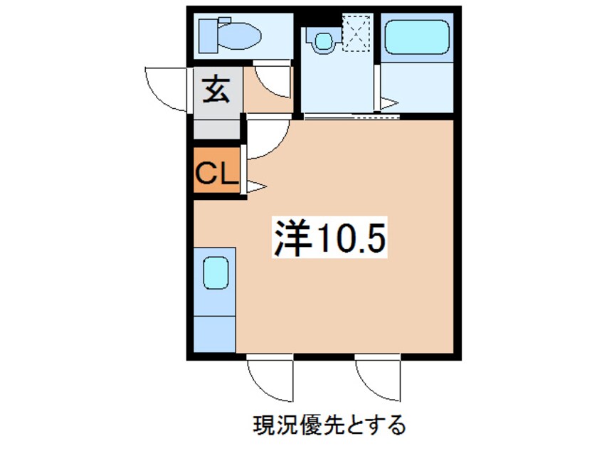 間取図 サンテラス花沢