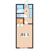 米坂線（東北地方）/南米沢駅 徒歩14分 3階 築31年 1Kの間取り