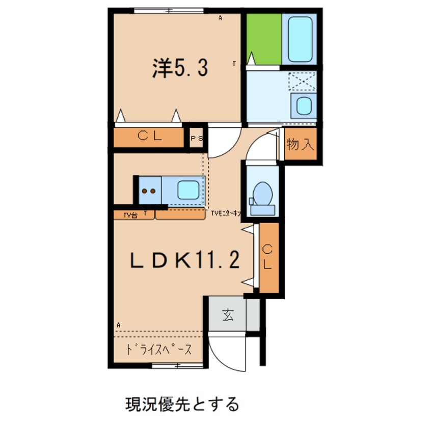 間取図 プリメール