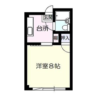 間取図 林泉寺コーポ