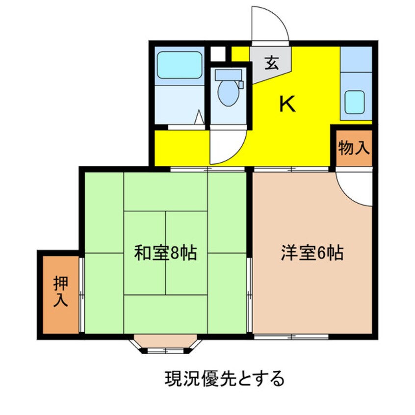 間取図 オリエントコーポ