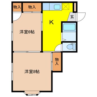 間取図 オリエントコーポ