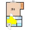 Wホープ米沢Ⅰ 1Kの間取り