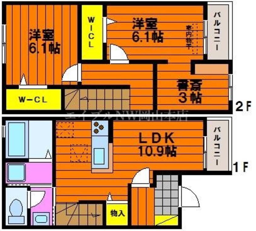 間取図 カサ　ベルデ