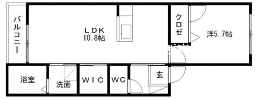 間取図 豊成Yハウス