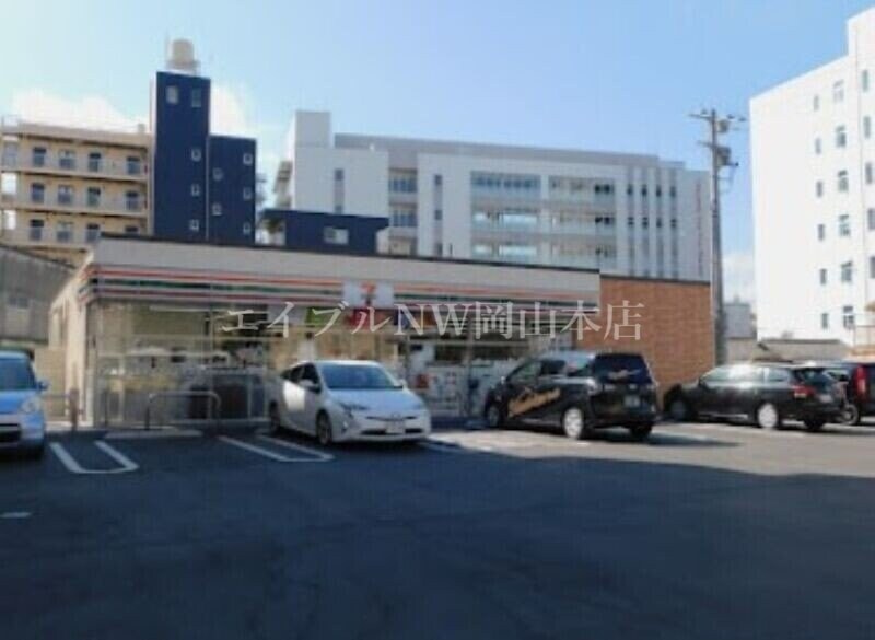 セブンイレブン岡山鹿田町2丁目店(コンビニ)まで319m アミスター大供