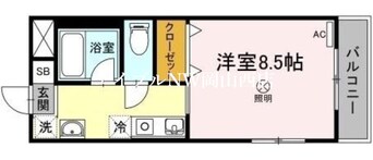 間取図 マメゾン三野