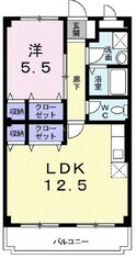 マンションエトランゼの間取図