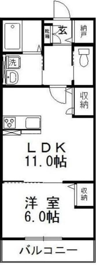 間取図 ローレルＡ棟