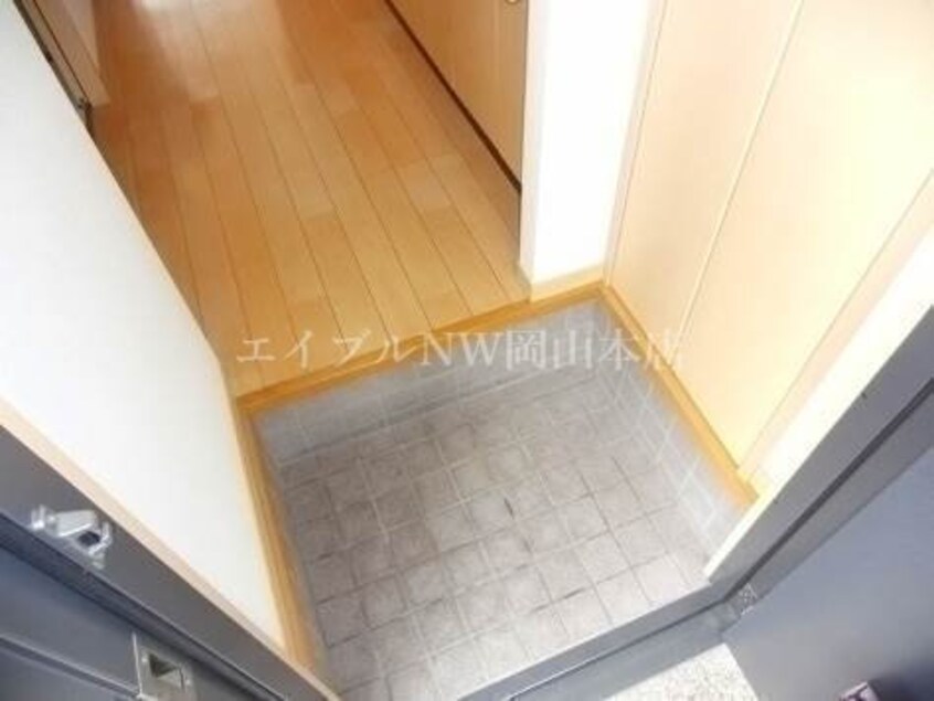 玄関 シャンティーブルー