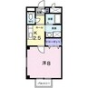 アステリア 1Kの間取り