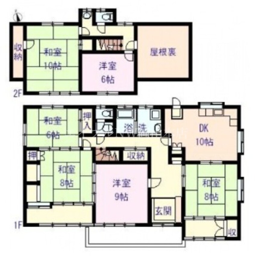 間取図 福田戸建て