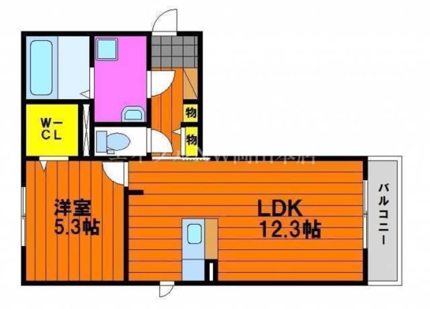間取図 メナージュ