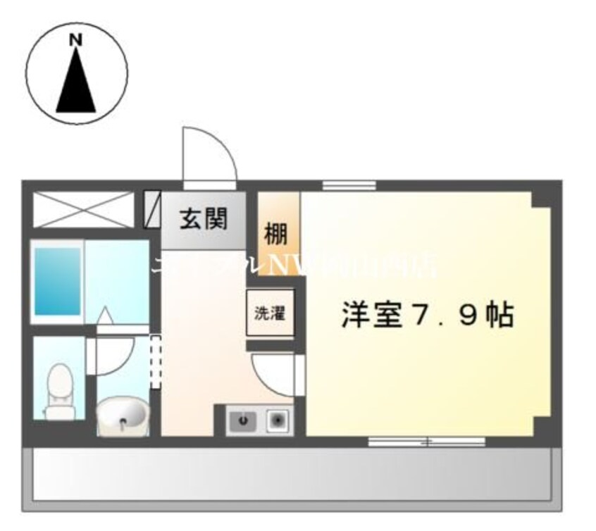 間取図 サン・ピア