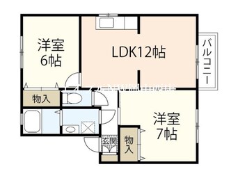 間取図 パトリア山崎