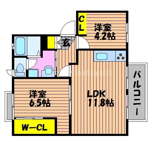間取り図 ガルテン26　A棟