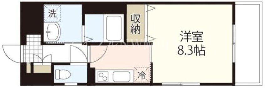 間取図 エスペランサ奥田