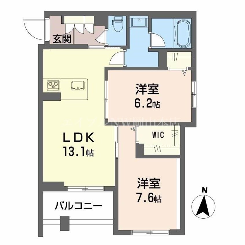 間取図 セレーノ野田