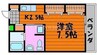 さにぃてらす’06 1Kの間取り