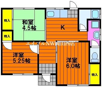 間取図 大谷借家