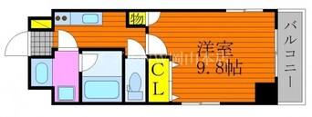 間取図 The MODERN 奉還町