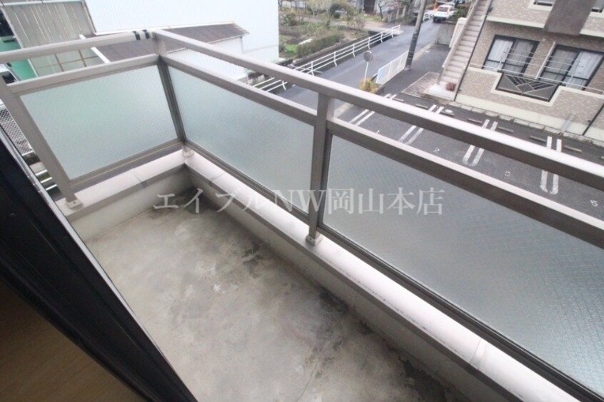 北側バルコニー セゾン２１　　B棟