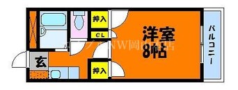 間取図 エスポアール北長瀬