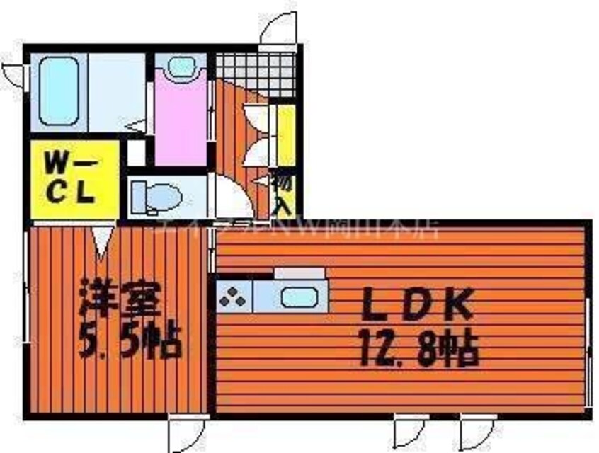間取図 リラフォート南方
