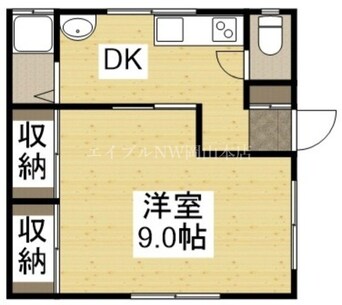 間取図 コーポコニー