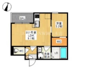 間取図 REGALEST 西崎本町