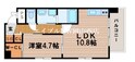 カーサあくら通りの間取図