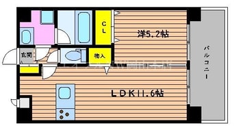 間取図 ピュアロイヤル大元