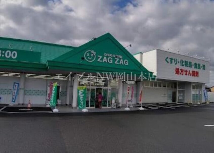 ザグザグ小山店(ドラッグストア)まで1006m カーサ　セレノＢ