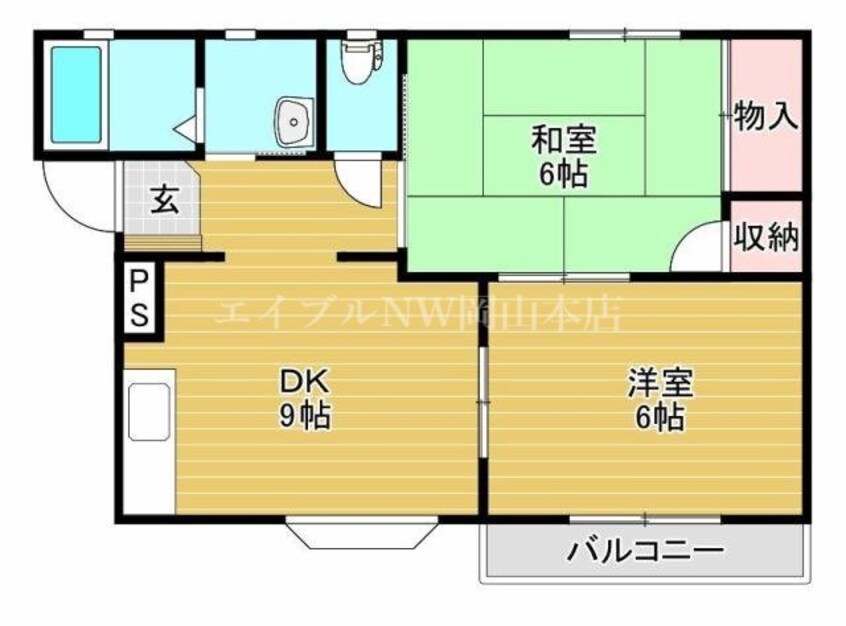 間取図 ジョイフル21