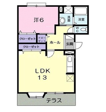 間取図 エスプワール花尻Ｂ