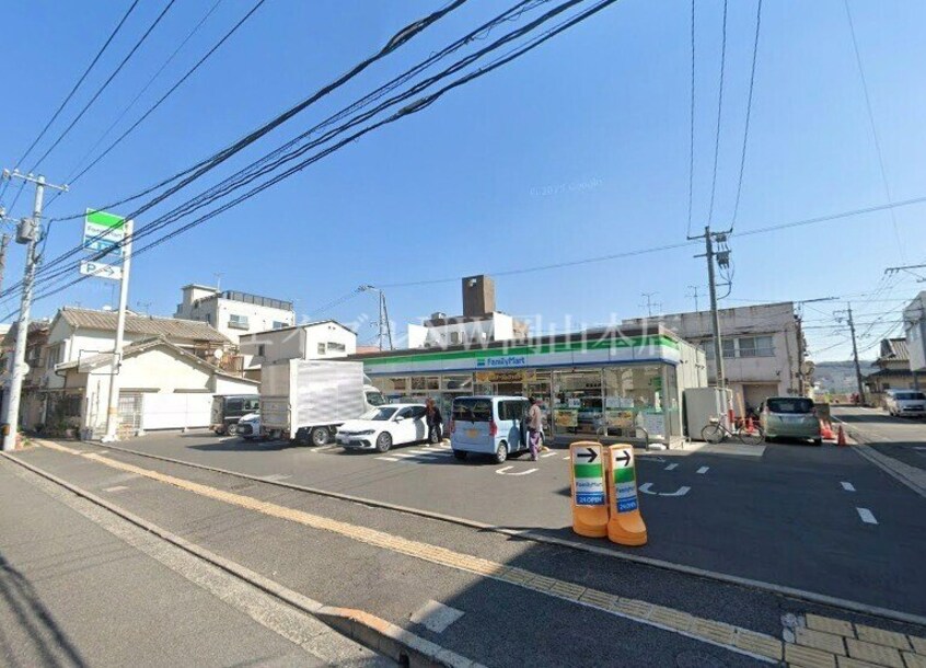 ファミリーマート岡山舟橋町店(コンビニ)まで116m リビングタウン旭川　Ｃ棟