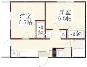 間取図 第６北村マンション