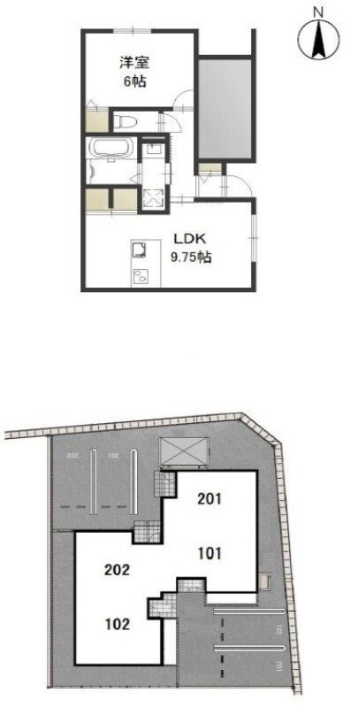 間取り図 ノーブル高柳