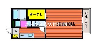 間取図 カフェテリアワケⅡ