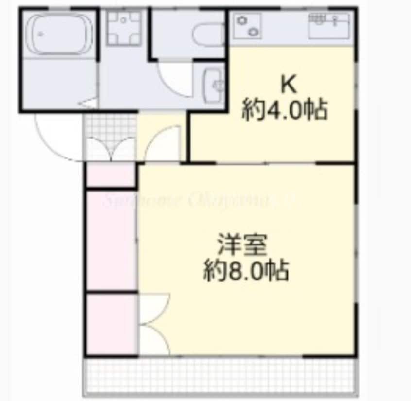 間取図 サングレースⅡ
