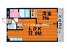 CASA　TEN 1LDKの間取り