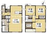 妹尾戸建西1 3LDKの間取り